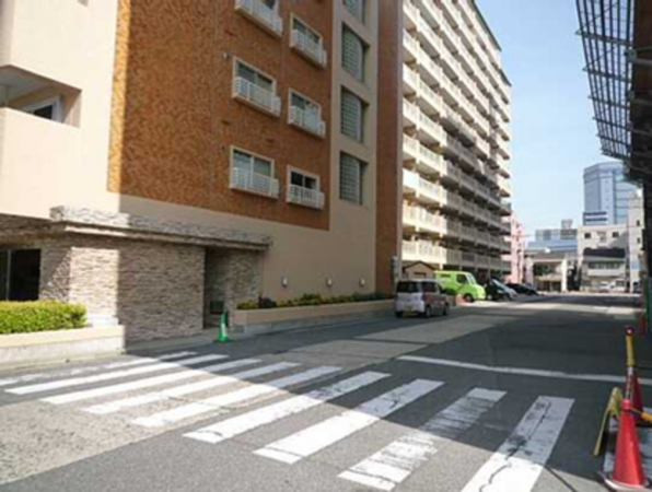 広島市南区宇品海岸、マンションの画像です