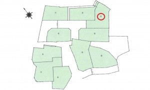 呉市三和町、土地の間取り画像です