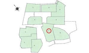 呉市三和町、土地の間取り画像です