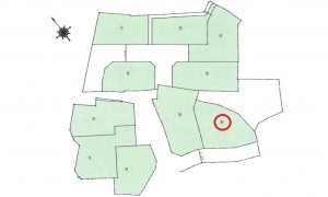 呉市三和町、土地の間取り画像です