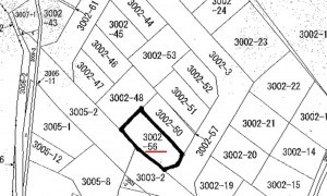 呉市仁方西神町、土地の間取り画像です