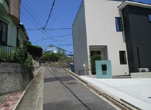 広島市西区井口、新築一戸建ての画像です