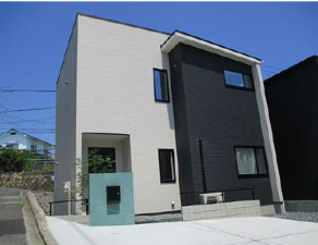 広島市西区井口、新築一戸建ての画像です