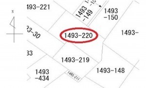 呉市仁方桟橋通、土地の間取り画像です
