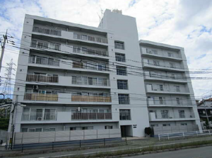 広島市東区牛田新町、マンションの画像です