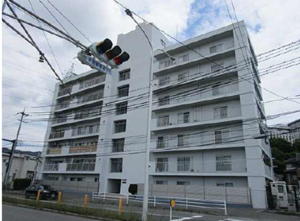 広島市東区牛田新町、マンションの画像です
