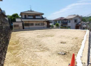 広島市東区上温品、土地の画像です