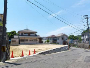 広島市東区上温品、土地の画像です