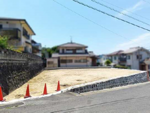 広島市東区上温品、土地の画像です