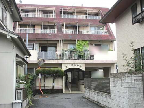 広島市東区戸坂新町、マンションの画像です