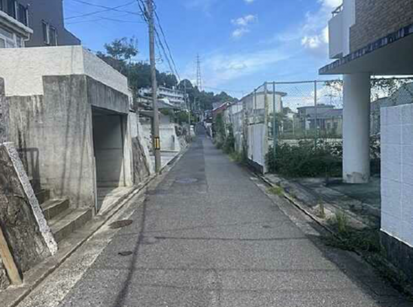 広島市西区己斐中、土地の画像です