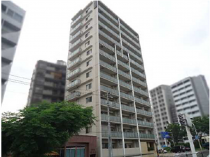 広島市中区住吉町、マンションの外観画像です