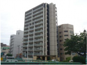 広島市中区住吉町、マンションの外観画像です
