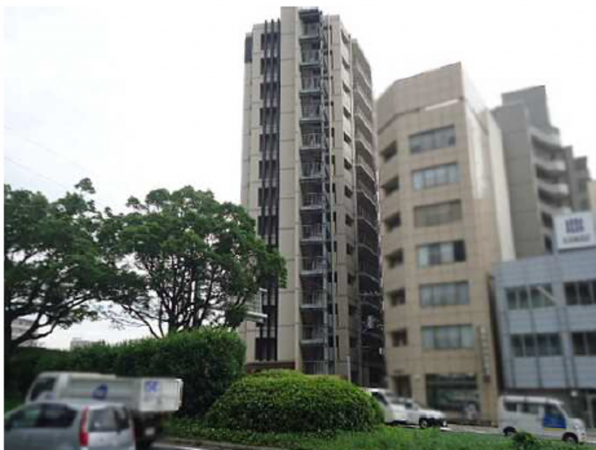 広島市中区住吉町、マンションの外観画像です