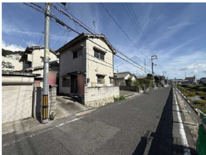 広島市東区温品、土地の画像です