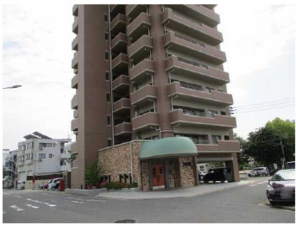 広島市西区三篠北町、マンションの外観画像です