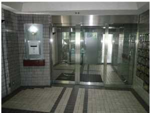広島市南区大州、収益物件/マンションのエントランス画像です