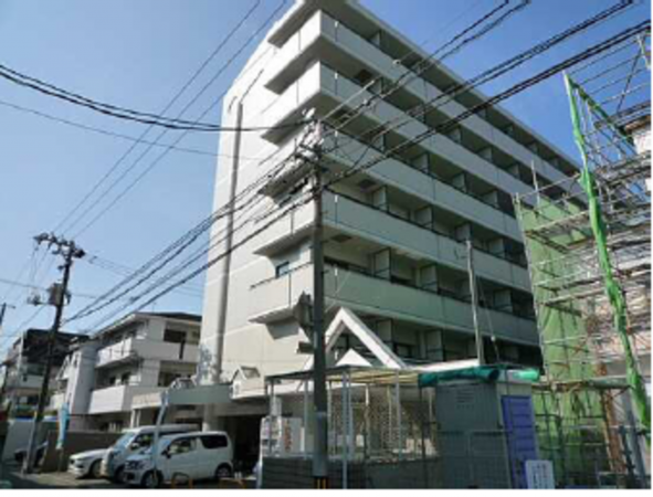 広島市南区大州、収益物件/マンションの外観画像です
