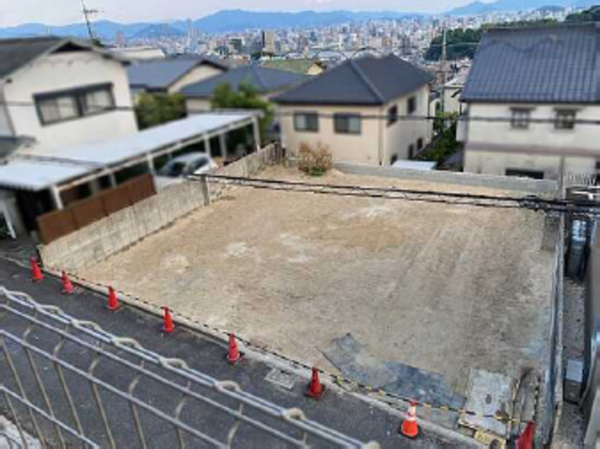 広島市西区己斐中、土地の画像です