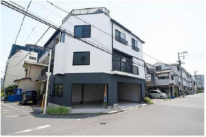 広島市西区楠木町、中古一戸建ての外観画像です