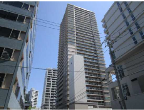広島市東区若草町、マンションの外観画像です