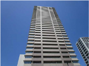 広島市東区若草町、マンションの外観画像です