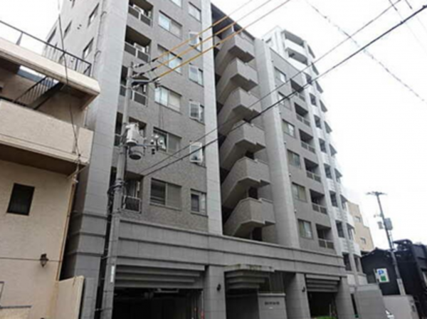 広島市南区宇品神田、マンションの外観画像です