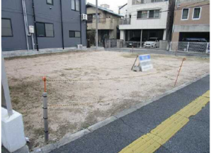 広島市東区牛田本町、土地の画像です
