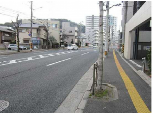 広島市東区牛田本町、土地の画像です