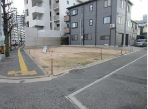 広島市東区牛田本町、土地の画像です