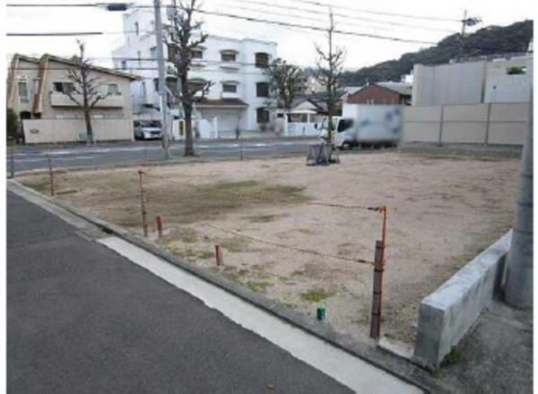 広島市東区牛田本町、土地の画像です