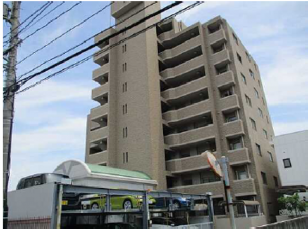 広島市西区庚午北、マンションの外観画像です