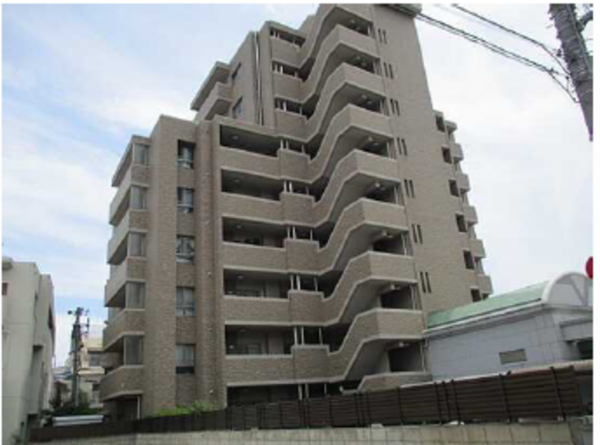 広島市西区庚午北、マンションの外観画像です
