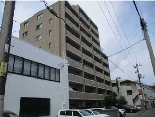 広島市西区庚午北、マンションの外観画像です