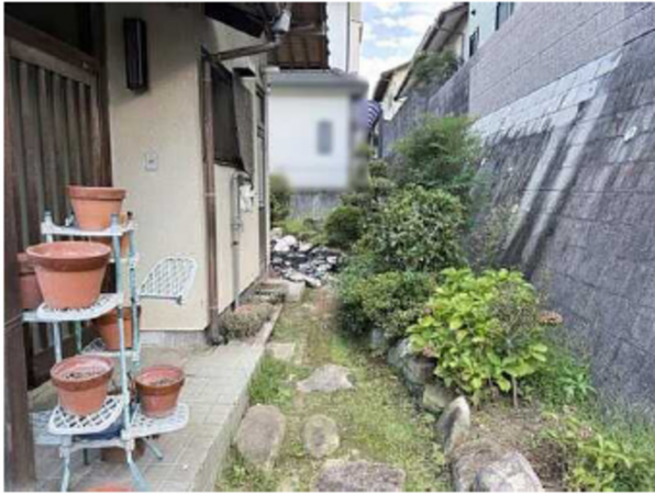 広島市西区山田新町、土地の画像です
