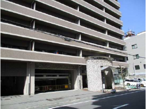 広島市西区三篠町、マンションの外観画像です