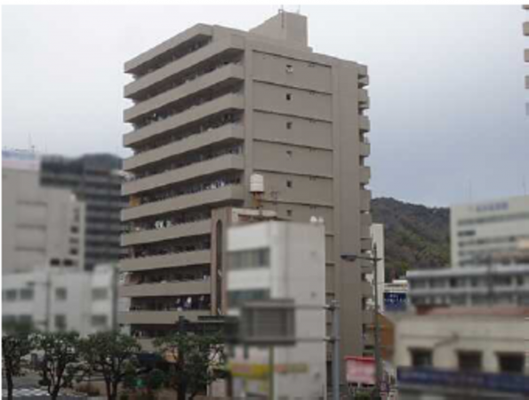 呉市西中央、マンションの外観画像です