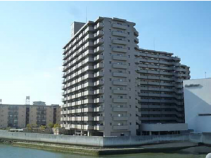 広島市中区吉島東、マンションの外観画像です