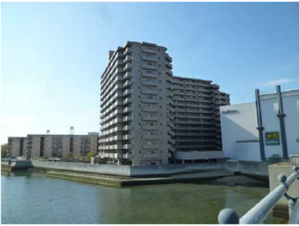 広島市中区吉島東、マンションの外観画像です