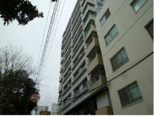 広島市中区本川町、マンションの外観画像です