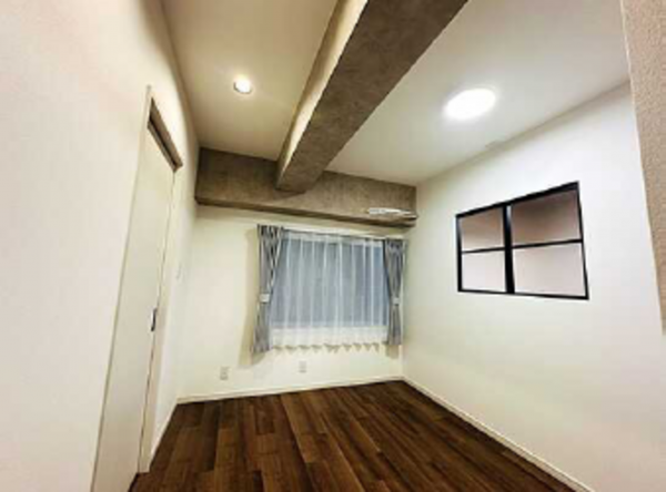 広島市中区本川町、マンションの寝室画像です