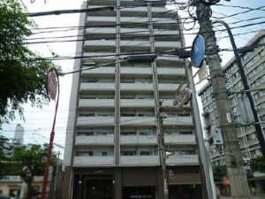 広島市西区観音町、マンションの外観画像です