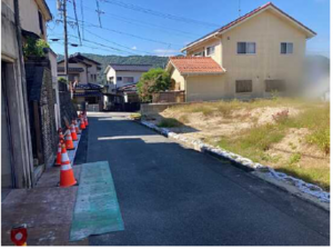 広島市東区福田、土地の画像です