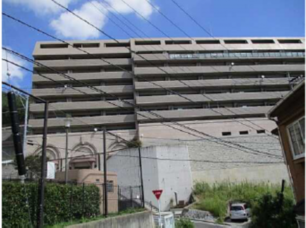 広島市西区古江上、マンションの外観画像です