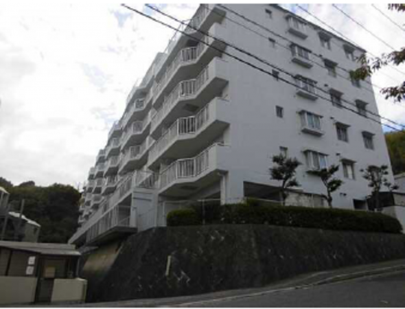 広島市西区田方、マンションの外観画像です