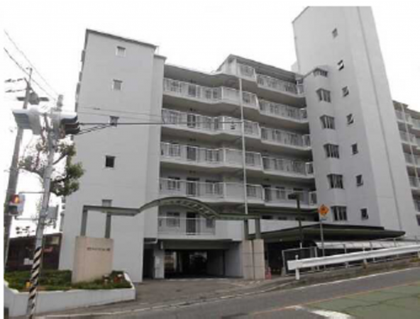 広島市西区田方、マンションの外観画像です