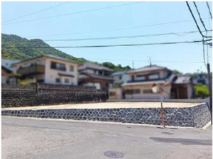 広島市東区上温品、土地の画像です