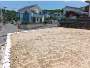 広島市東区上温品、土地の画像です
