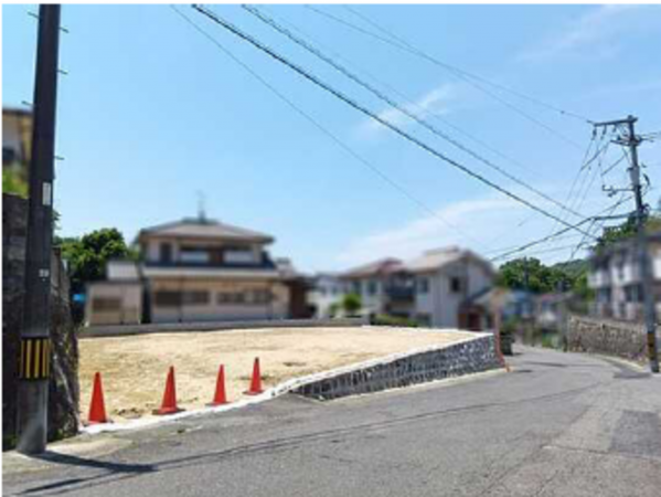 広島市東区上温品、土地の画像です