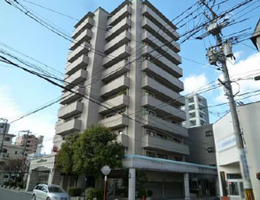 広島市中区猫屋町、マンションの外観画像です